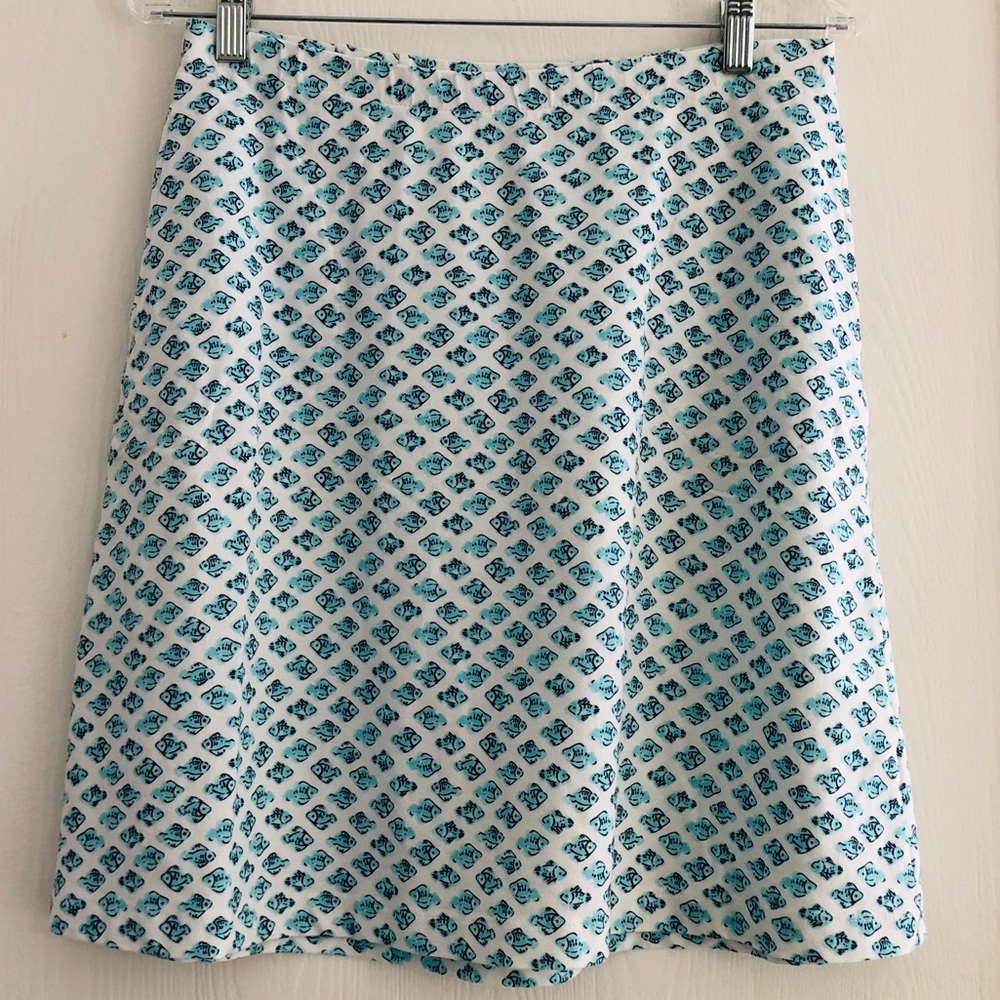 🎉Host Pick🎉EUC J.Jill fish print skirt